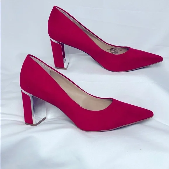 Alfani Elegant Red Women's Heels Sz 8 - Picture 2 of 8